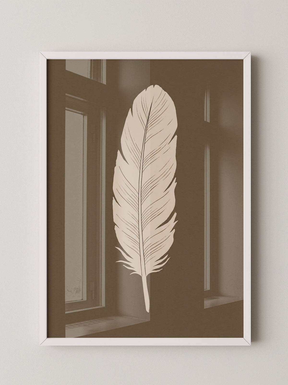 Feder Minimalistisch Natur