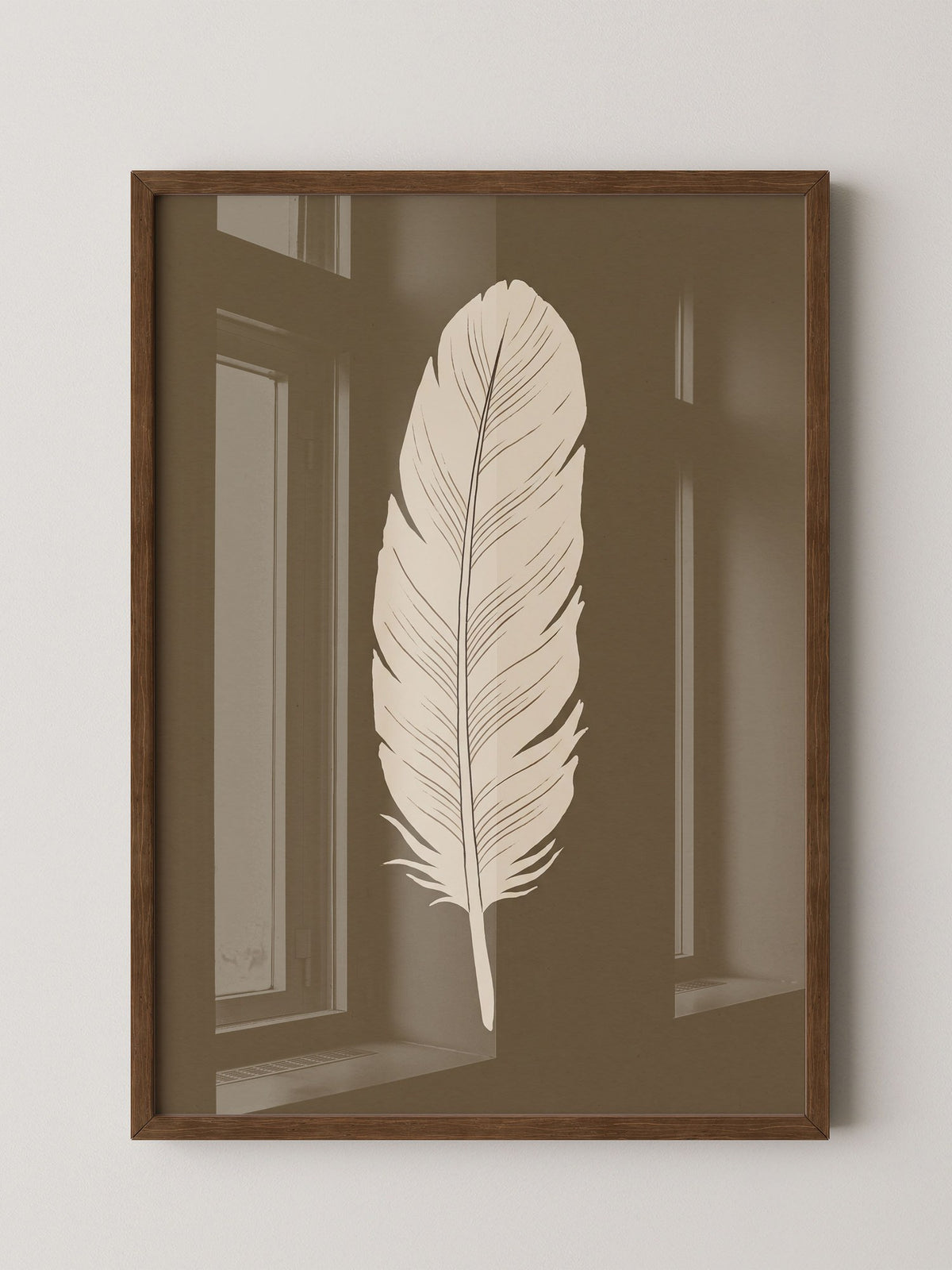 Feder Minimalistisch Natur