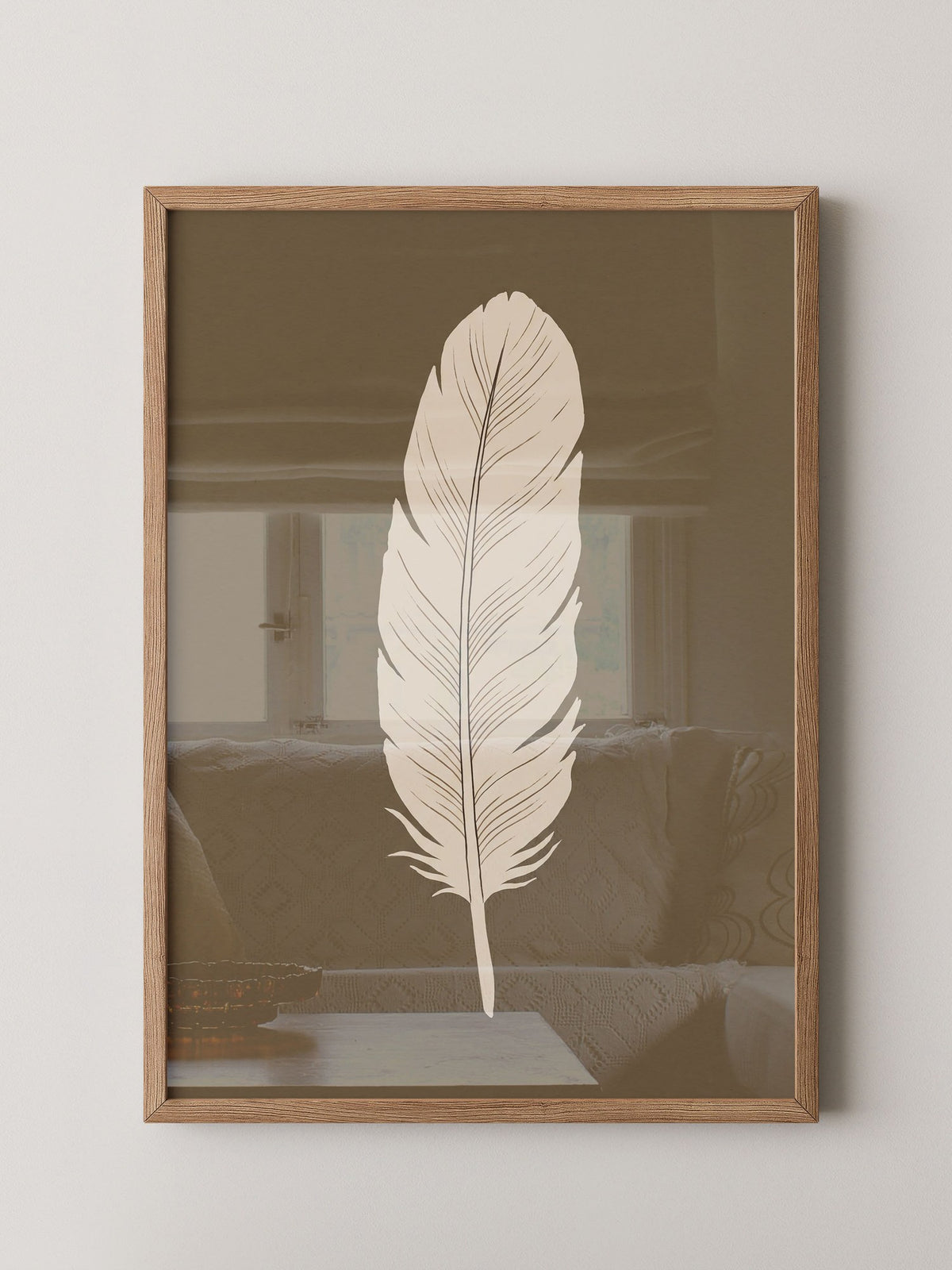 Feder Minimalistisch Natur