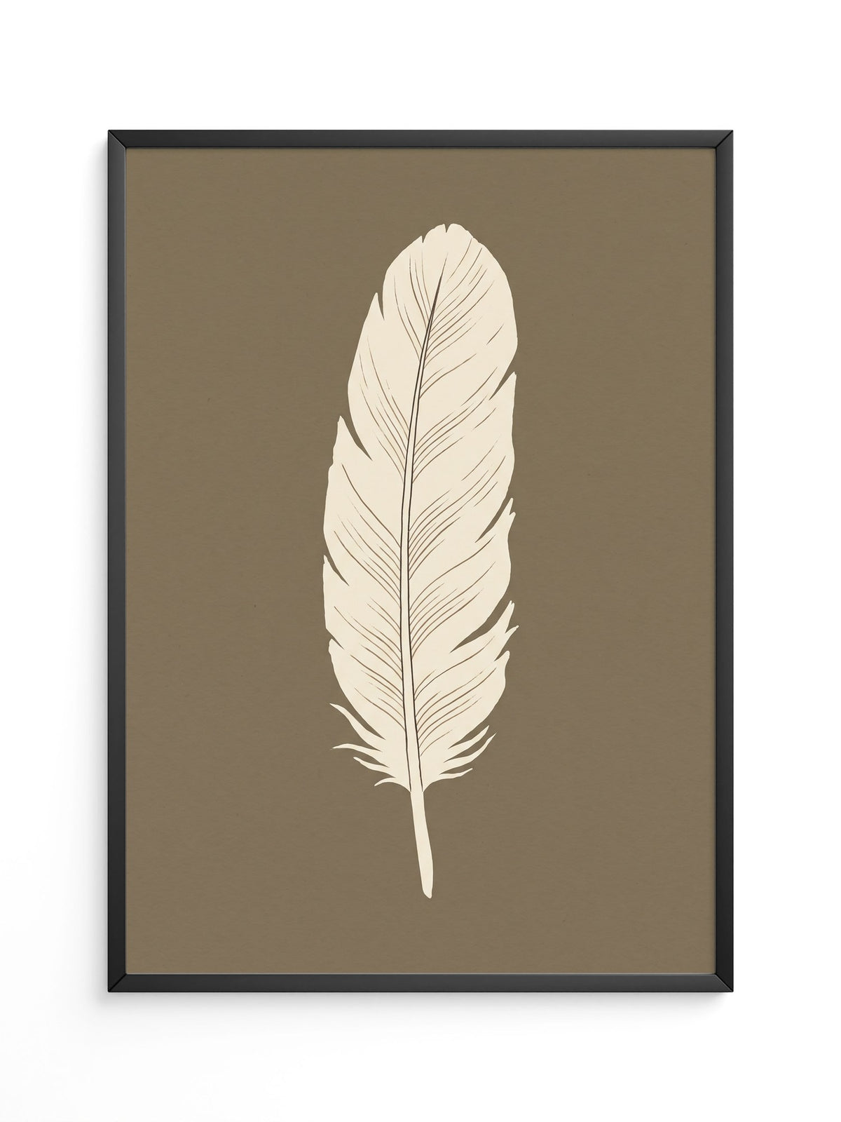 Feder Minimalistisch Natur