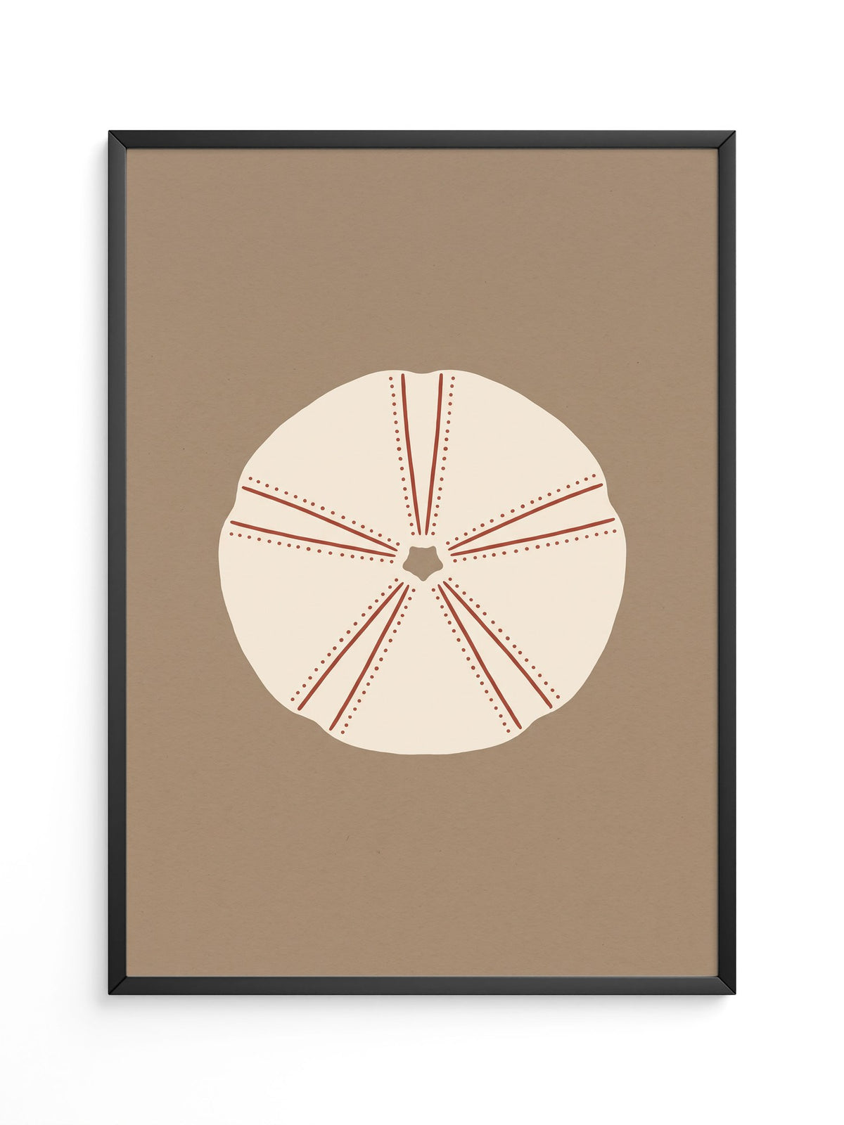 Geometrie Blume minimalistisch