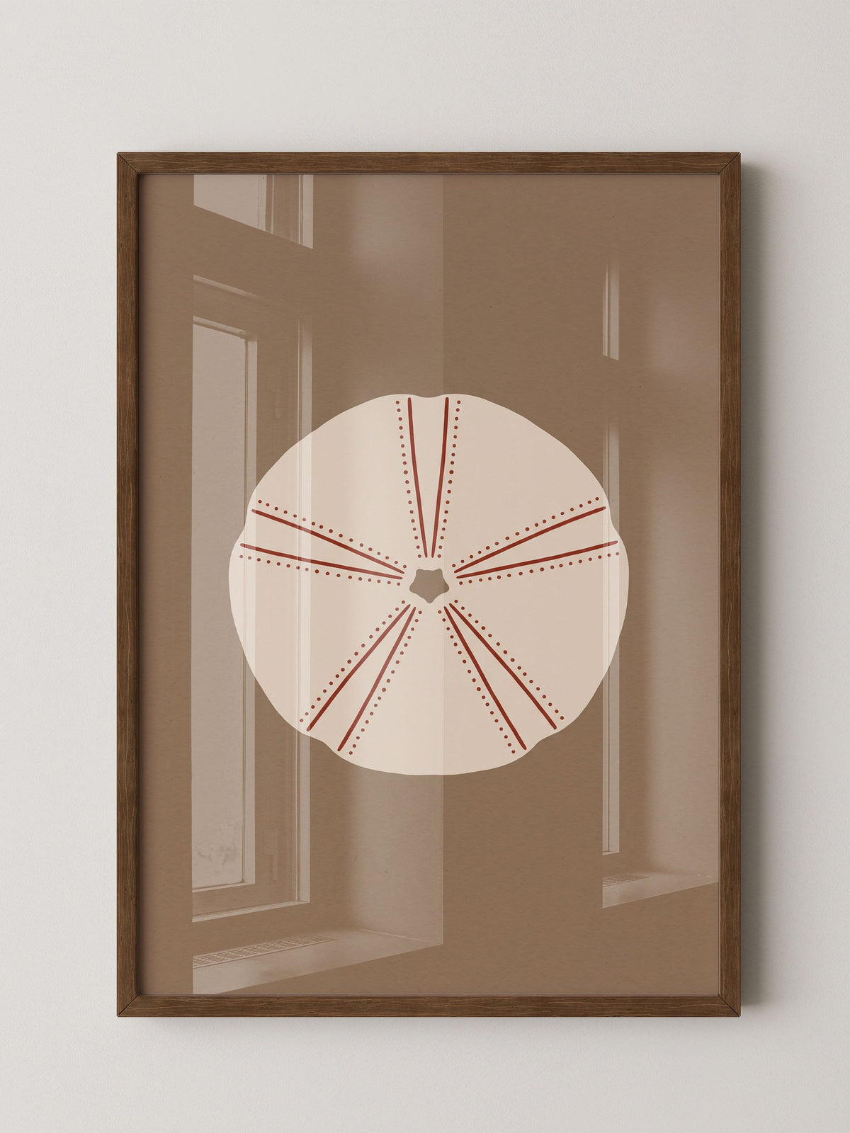 Geometrie Blume minimalistisch
