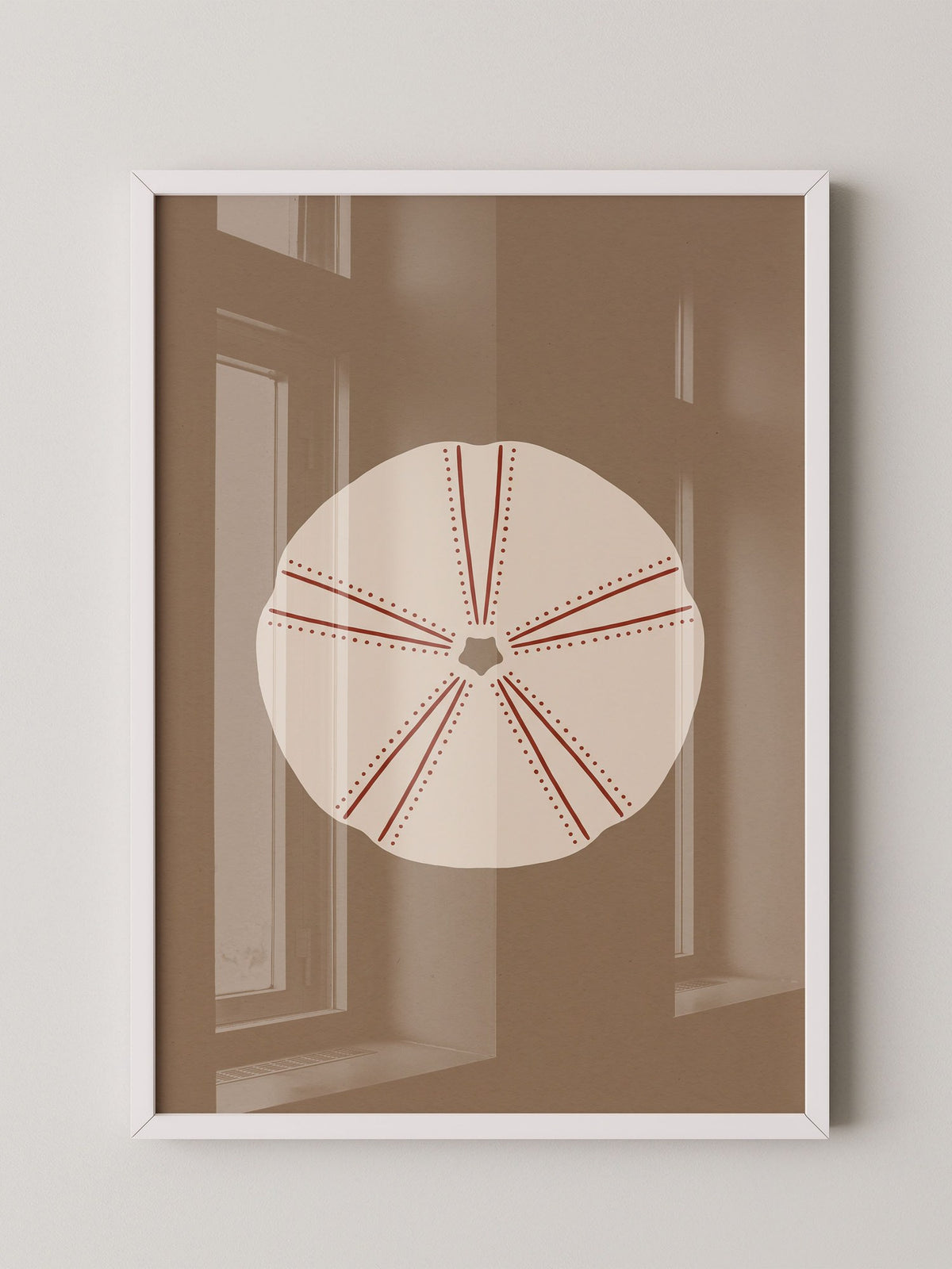Geometrie Blume minimalistisch