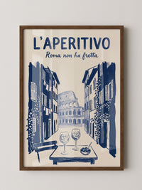 Aperol Spritz Roma Illustration