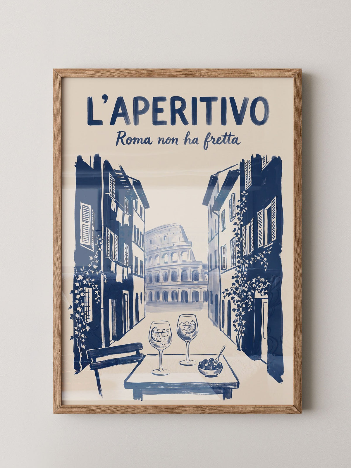 Aperol Spritz Roma Illustration