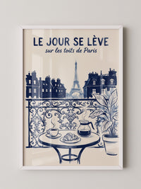 Paris Café Illustration