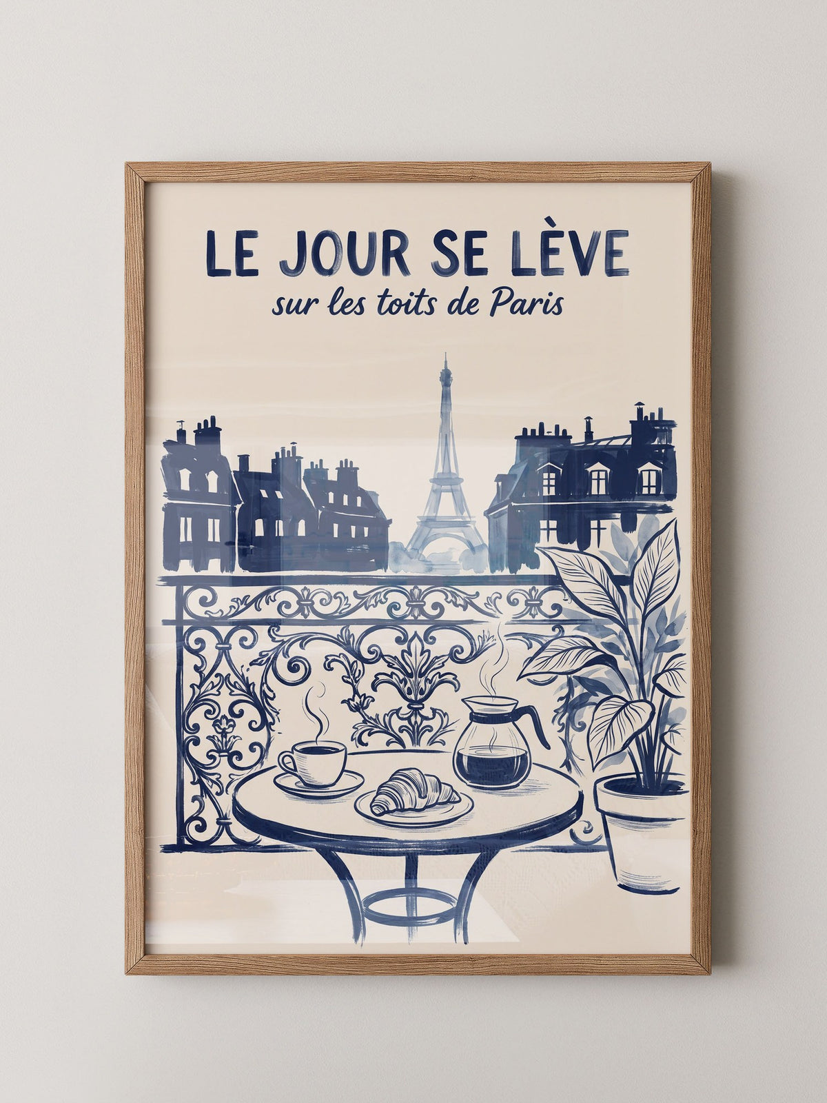 Paris Café Illustration