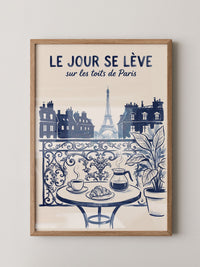 Paris Café Illustration