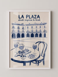 La Plaza Aperitivo Illustration