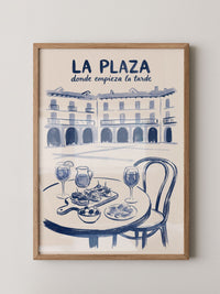 La Plaza Aperitivo Illustration