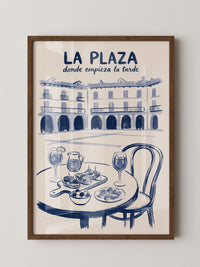 La Plaza Aperitivo Illustration