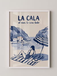 La Cala Meer Illustration