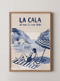 La Cala Meer Illustration