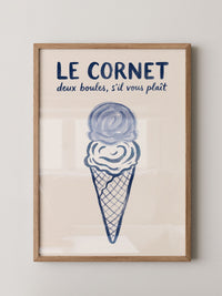 Eiseis Cornetto Kunstdruck