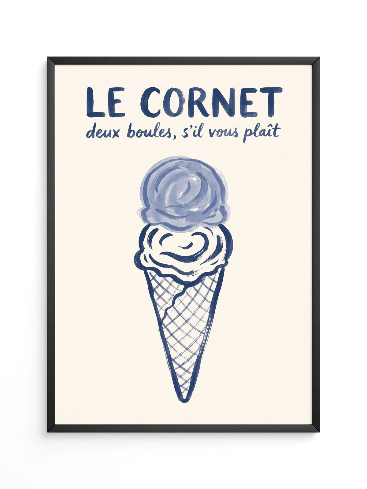 Eiseis Cornetto Kunstdruck