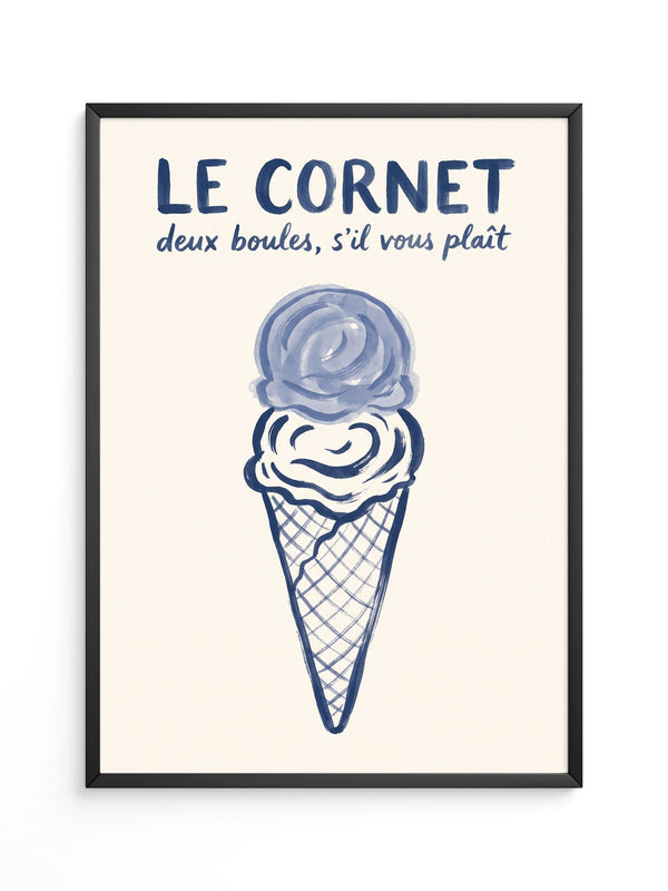Eiseis Cornetto Kunstdruck