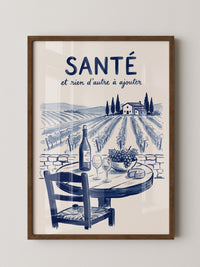 Santé Toskana Weinlandschaft