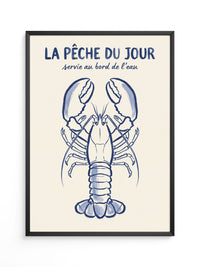 Hummer Illustration Blau