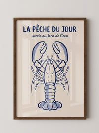 Hummer Illustration Blau