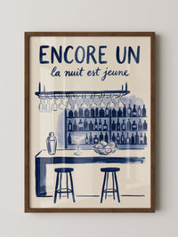 Bar Nacht Illustration