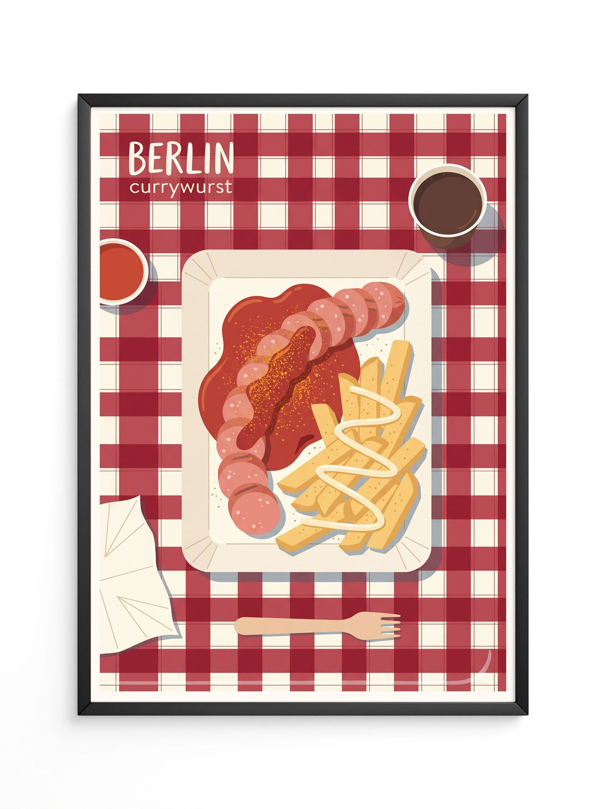 Berlin Currywurst Poster