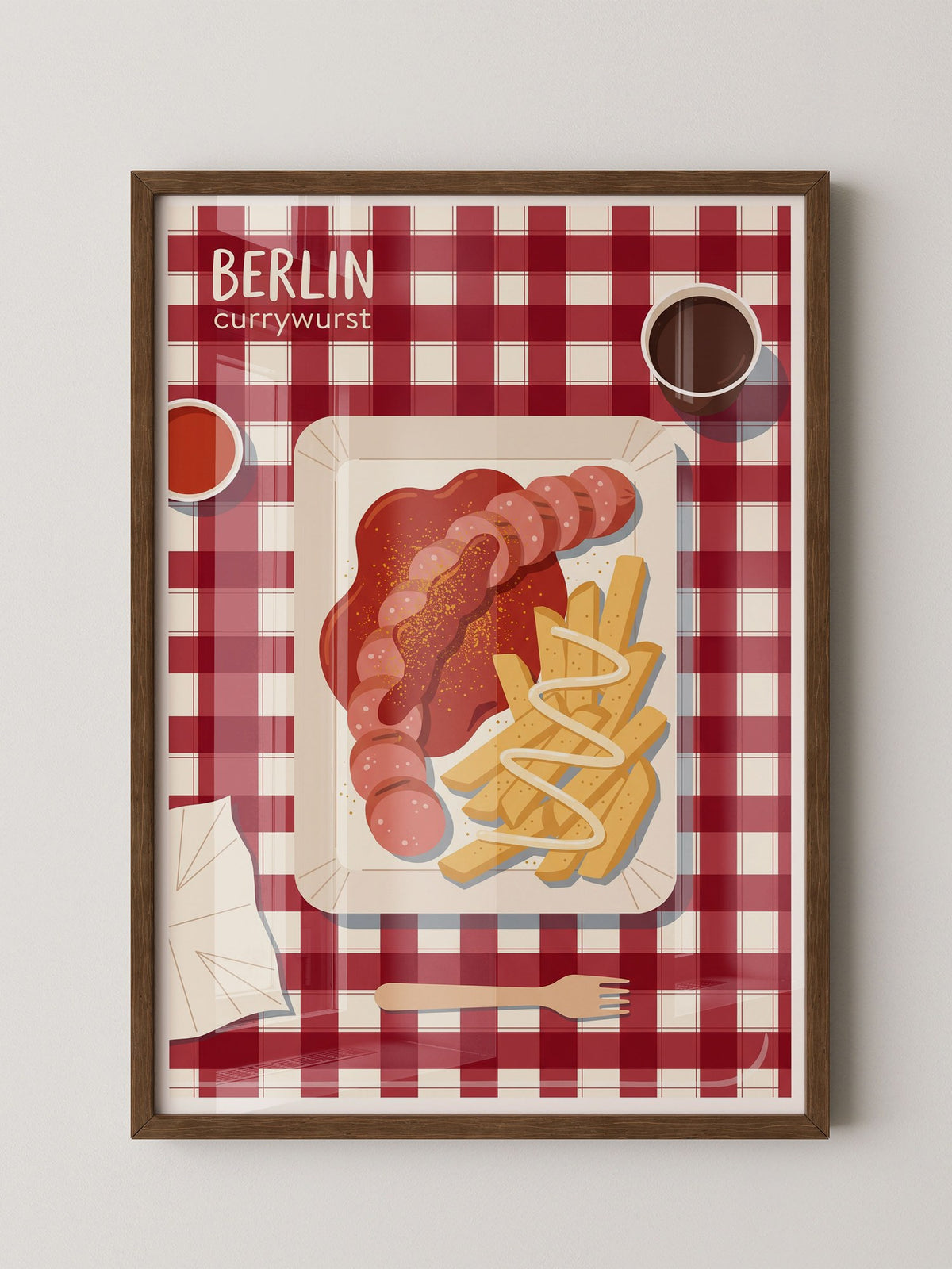 Berlin Currywurst Poster