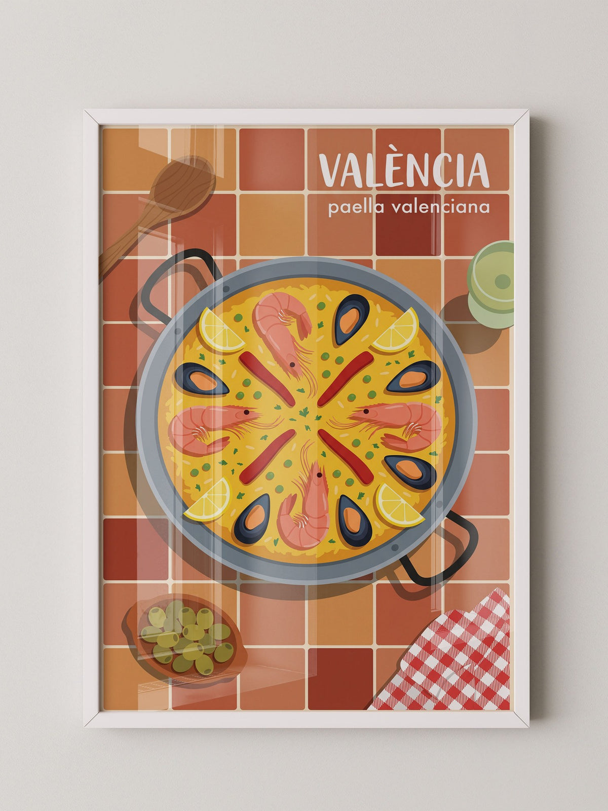 Valencia Paella Poster