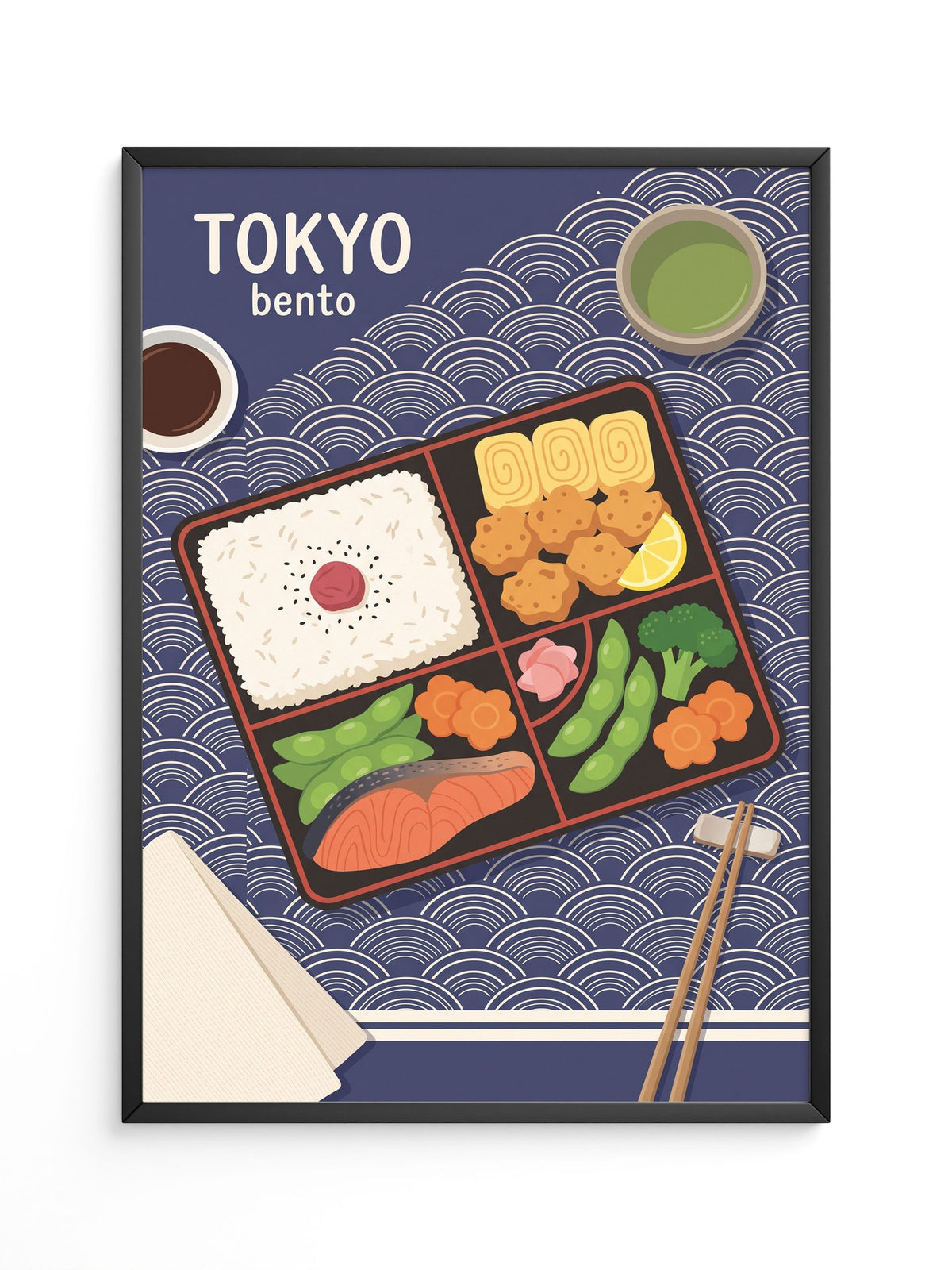 Tokyo Bento Illustration