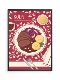 Kölner Sauerbraten Illustration