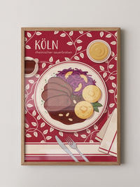 Kölner Sauerbraten Illustration