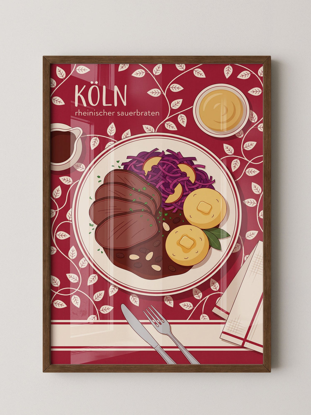 Kölner Sauerbraten Illustration