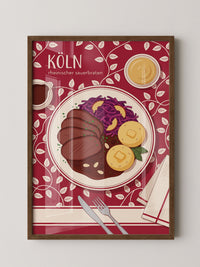 Kölner Sauerbraten Illustration