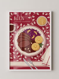 Kölner Sauerbraten Illustration