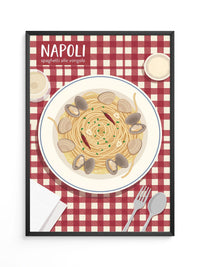 Spaghetti Vongole Poster