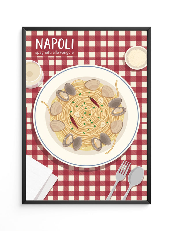 Spaghetti Vongole Poster
