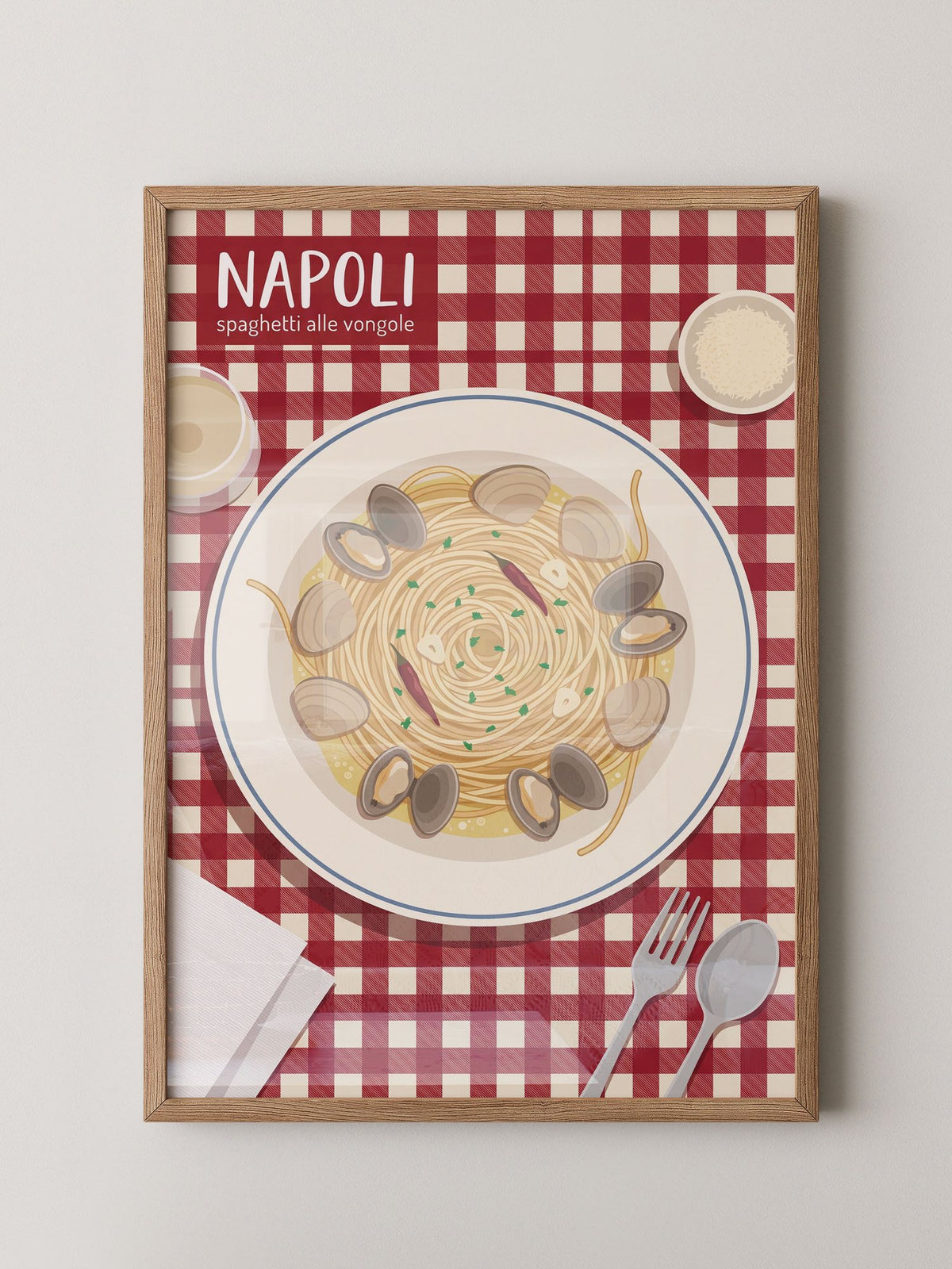 Spaghetti Vongole Poster