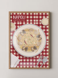 Spaghetti Vongole Poster