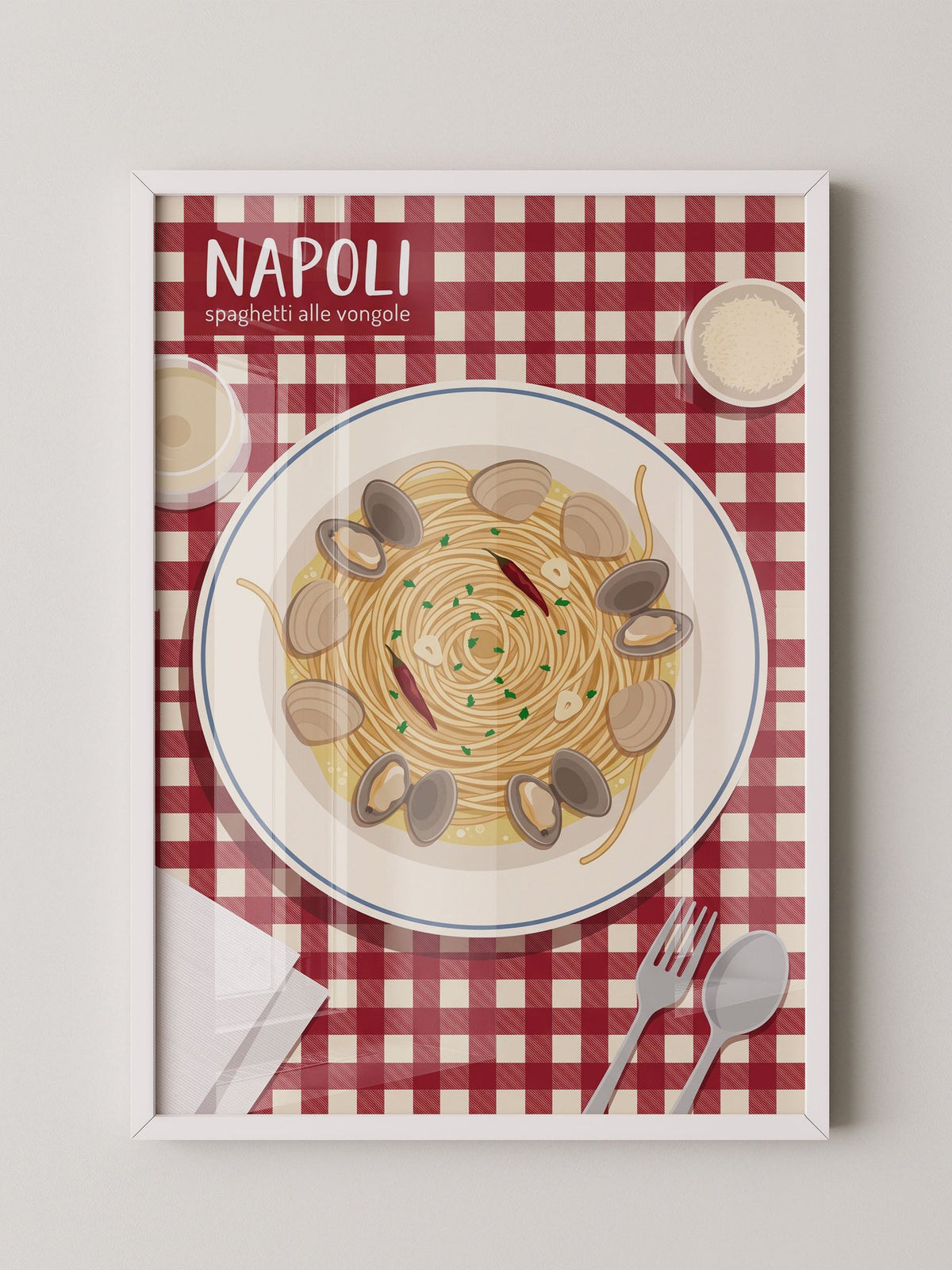 Spaghetti Vongole Poster