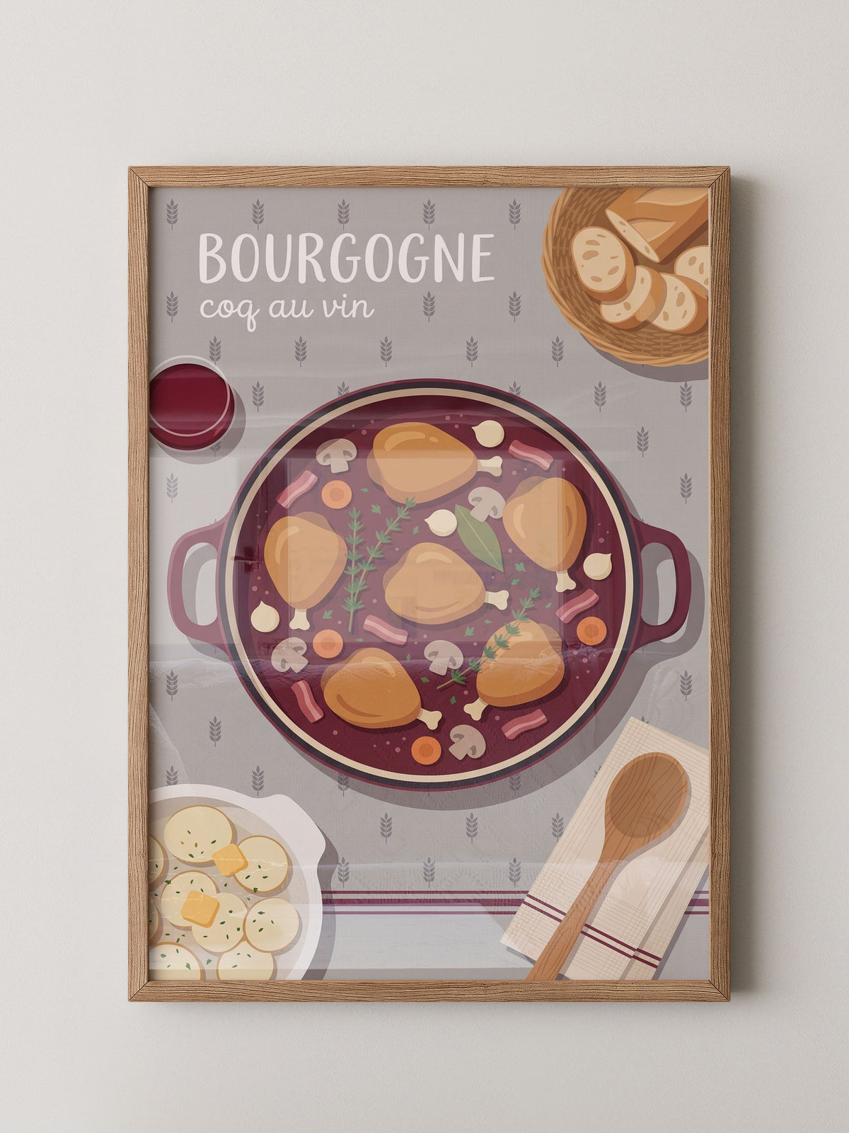 Coq au Vin Poster