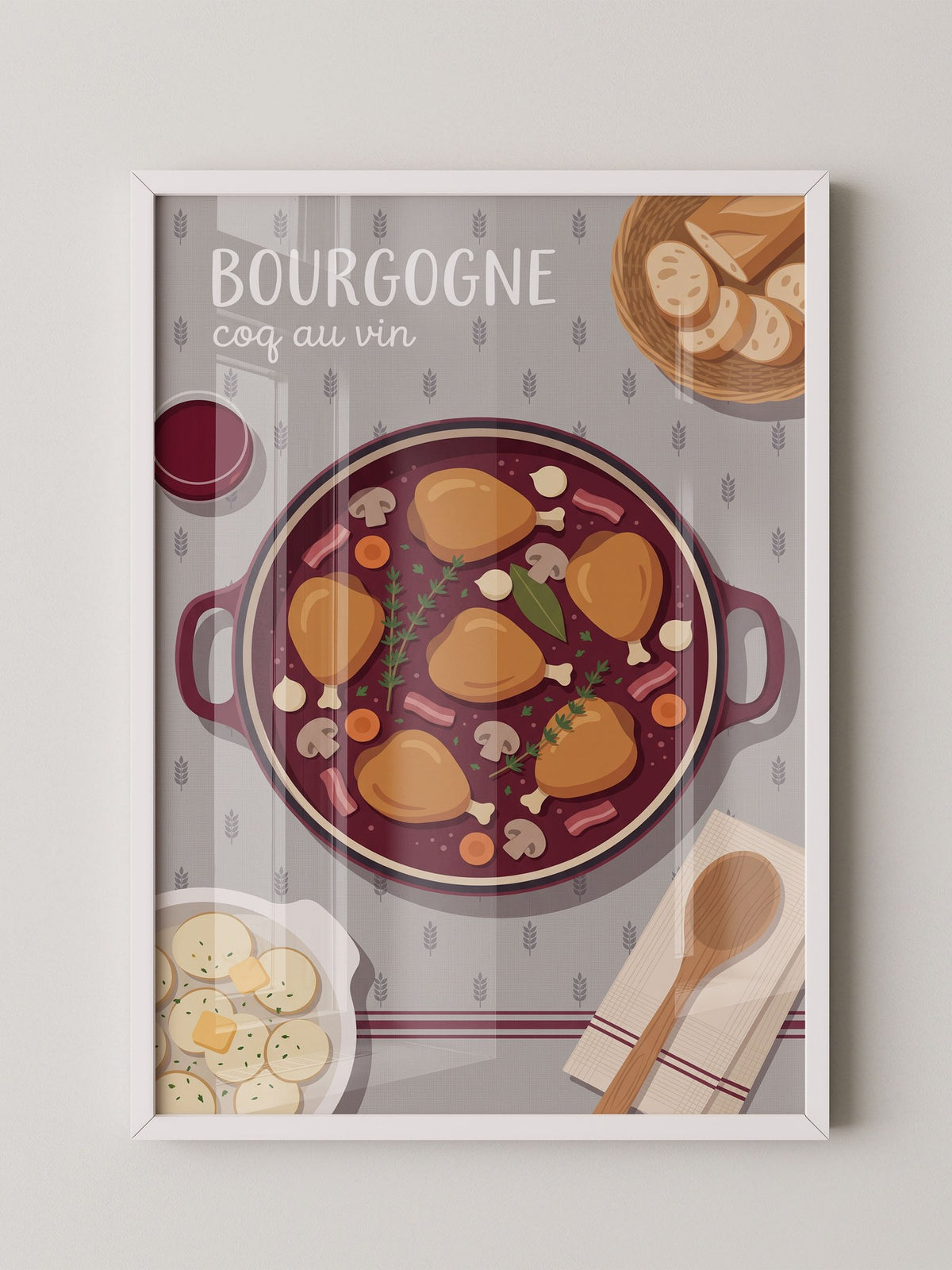 Coq au Vin Poster