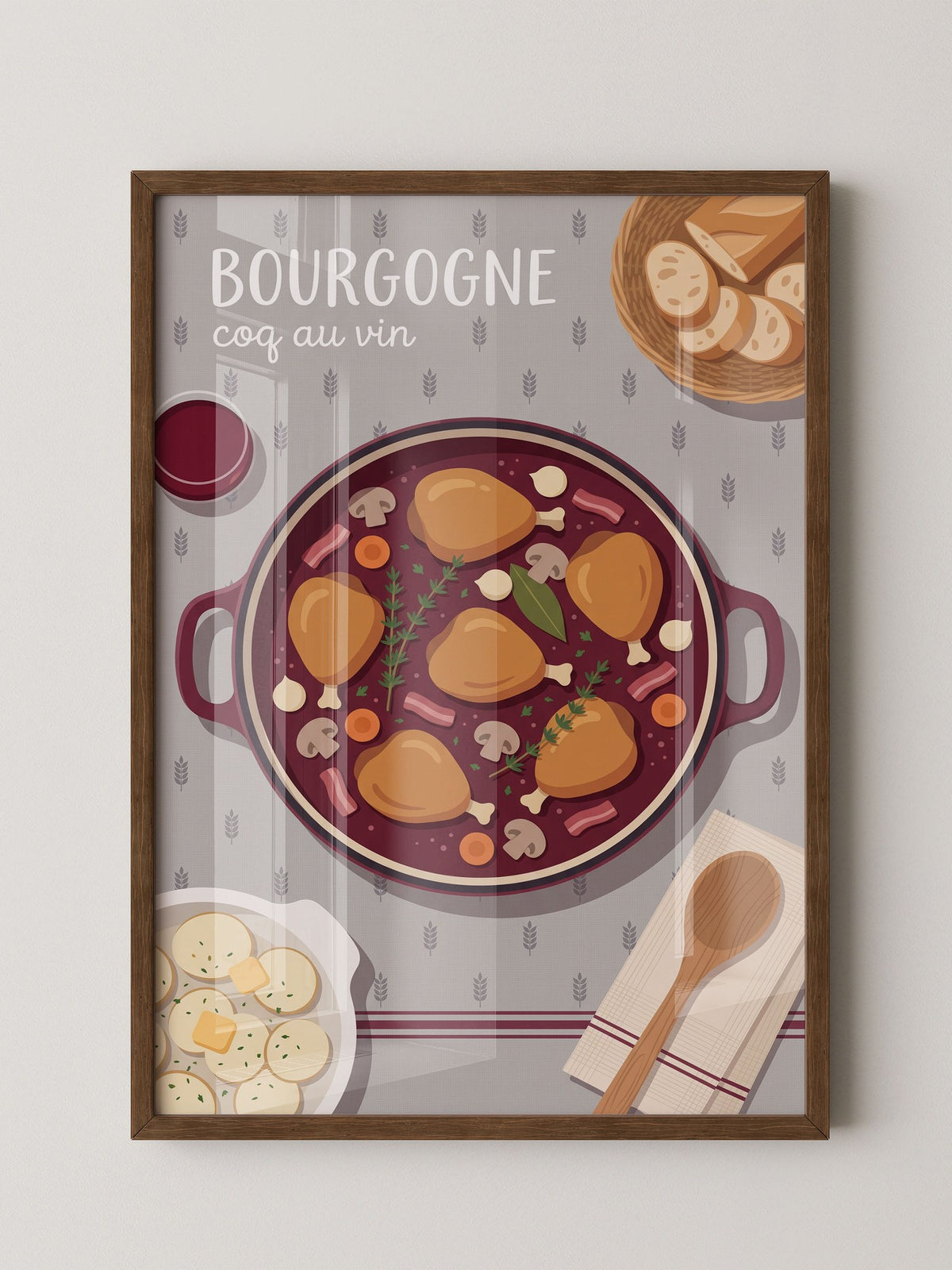 Coq au Vin Poster