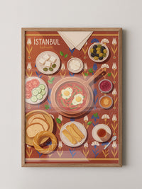 Istanbul Kahvalti Illustration