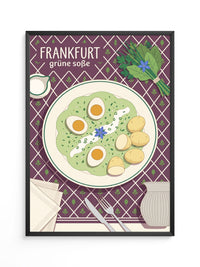 Frankfurter grüne Soße Poster