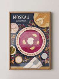 Moskau Borschtsch Suppe