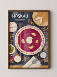 Moskau Borschtsch Suppe