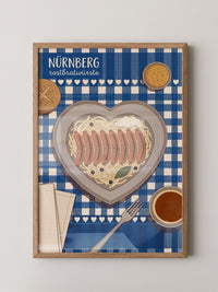 Nürnberg Rostbratwurst Herz