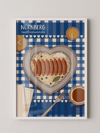 Nürnberg Rostbratwurst Herz