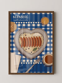 Nürnberg Rostbratwurst Herz