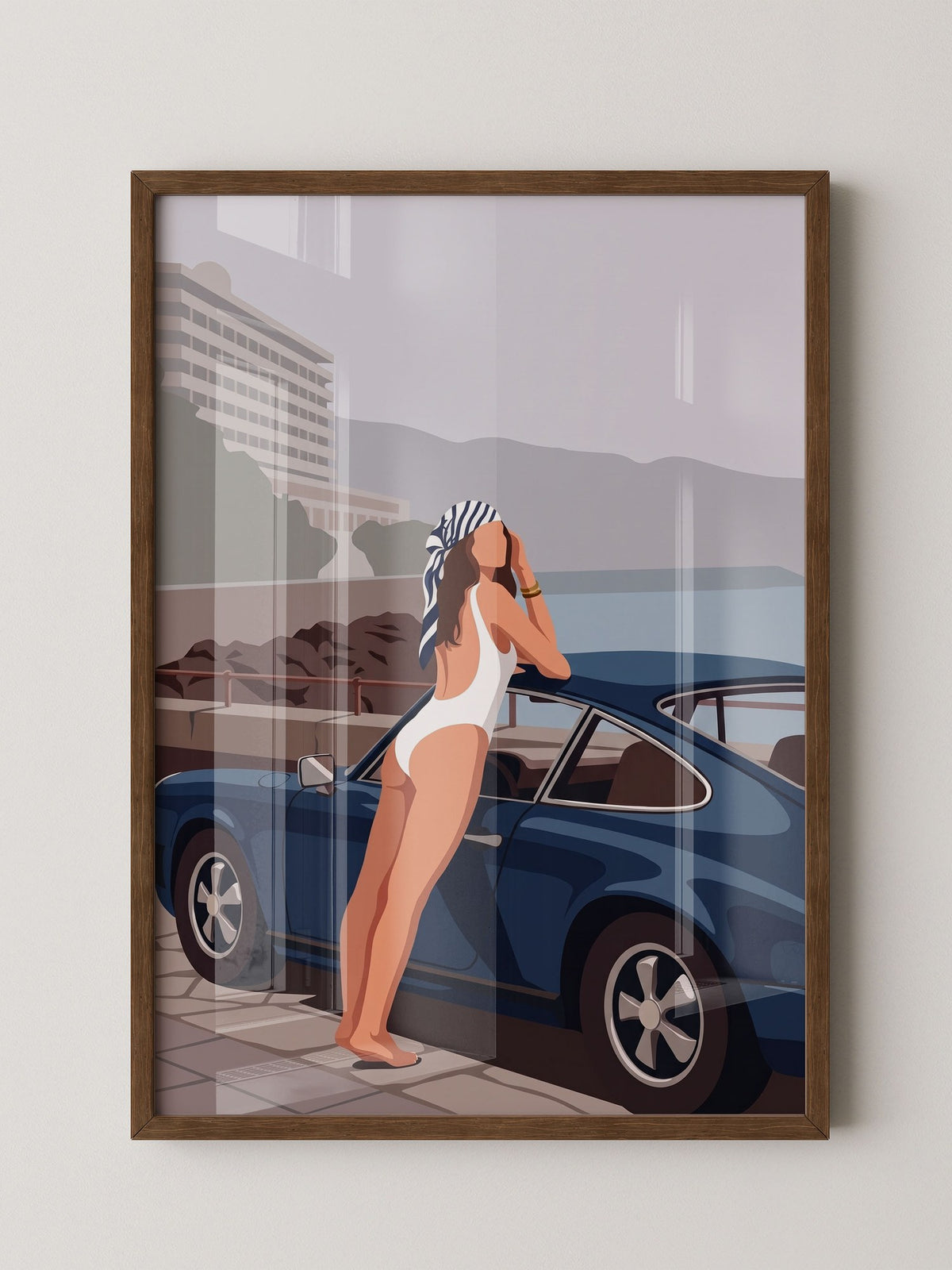 Sportwagen Vintage Strand