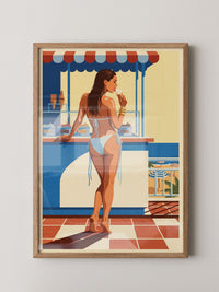 Strand Eiscreme Vintage